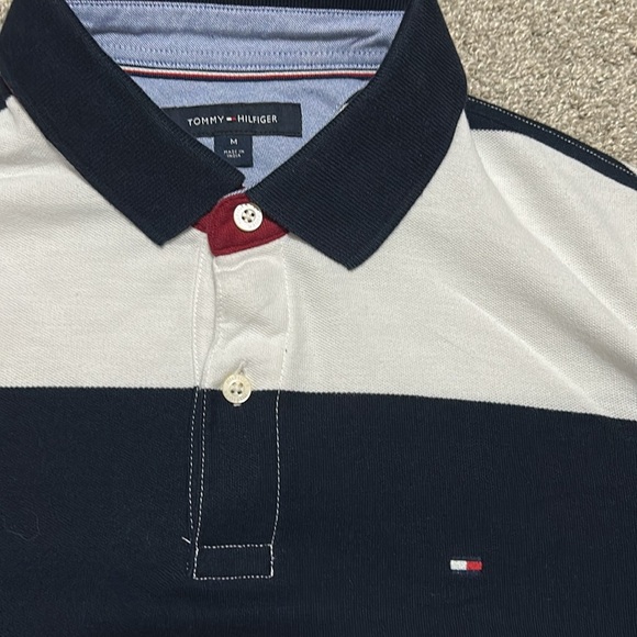 Vintage Tommy Hilfiger Striped Polo - Picture 2 of 5